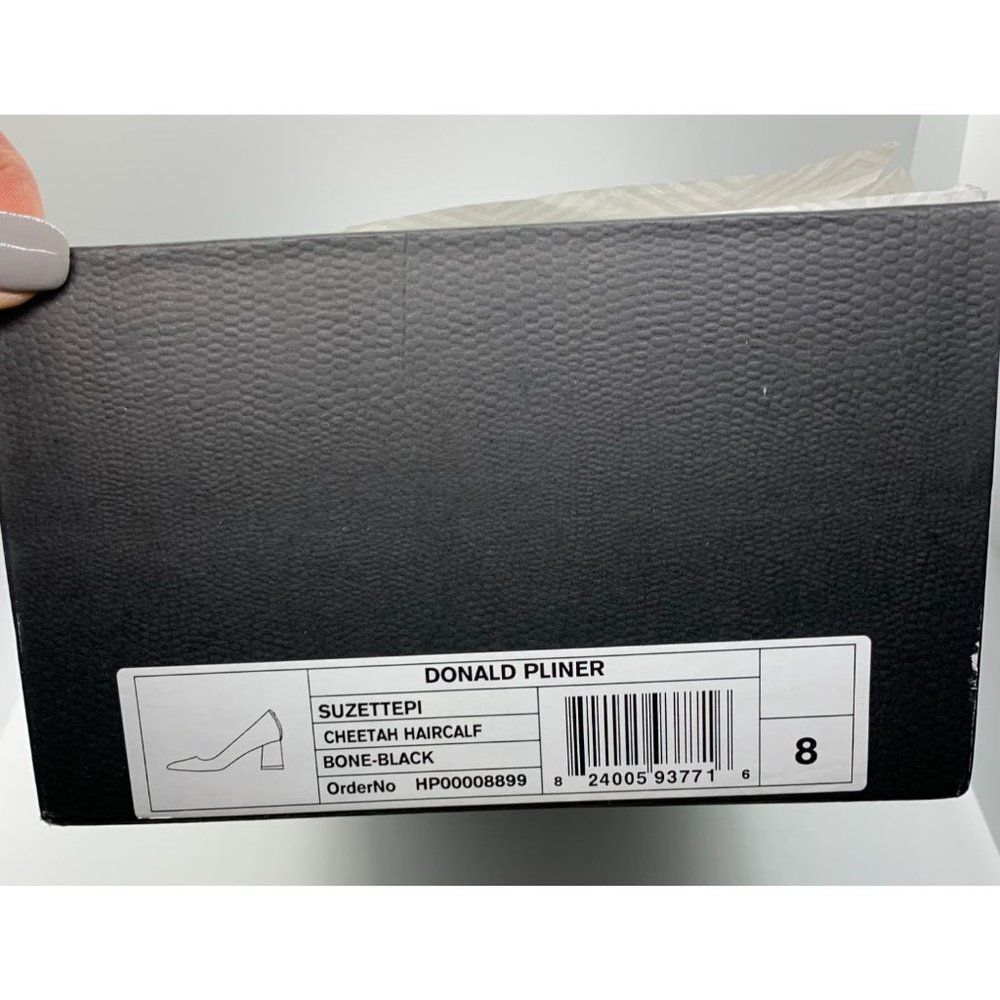 Donald Pliner - Suzette Block Heel Pump - Cheetah Hairprint - Size 8 - NIB - Picture 13 of 16